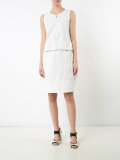 zip up fitted dress 