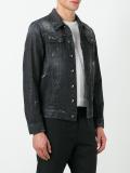 microstudded denim jacket