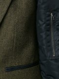 one button blazer