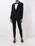 sequin layer lapel blazer