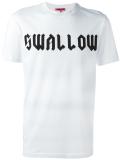 swallow print T-shirt