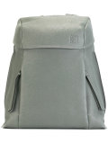 logo embossed backpack