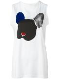 dog print tank