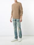 distressed jeans