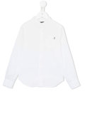 band collar shirt 