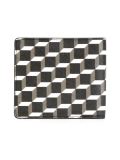 geometric print wallet 