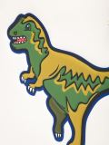 T-rex print tote