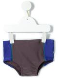 panelled swim trunks