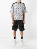 monogram print T-shirt