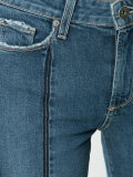 raw hem cropped jeans