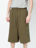 side logo patch shorts
