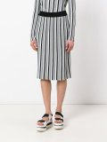 vertical striped skirt