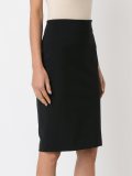 high waisted pencil skirt