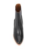 slip-on platform boots