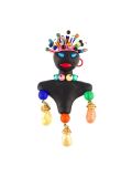 Blackamoor doll brooch
