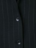 pinstripe tailored blazer