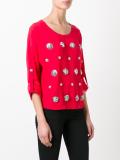 lion head studded shirt