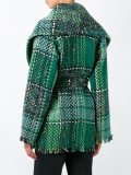 belted loose-fit jacket