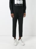 cropped tailored trousers
