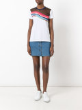 contrast T-shirt 
