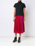 lace insert T-shirt