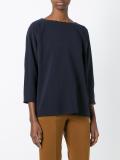 flared longsleeved blouse