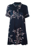 floral pyjama shirt dress