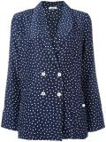 Sispot pois print blazer