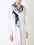 floral print scarf