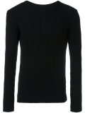 'Spatial' ribbed jumper