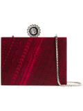 multi print clutch bag