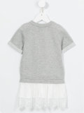 circus print sweatshirt dress