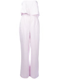 strapless wide-legged jumpsuit