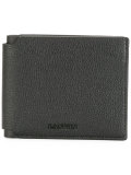 grained billfold wallet