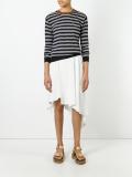 striped open back jumper