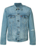 flap pockets denim jacket