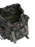 camouflage print backpack