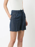 belted shorts