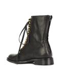 chain back zip boots