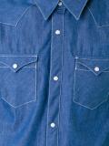 shortsleeved denim shirt 