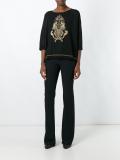 monkey intarsia jumper