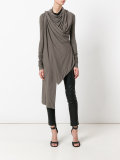 draped jacket