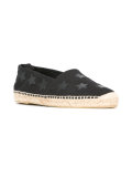 star-print espadrilles