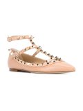 'Rockstud'平底鞋