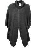 draped poncho