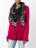 floral print scarf