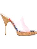 transparent mules