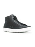 lace up hi-top sneakers
