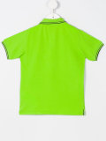 logo patch polo shirt 