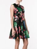 Tropical Dream jacquard dress